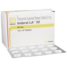 Inderal 20mg Tab (15 tab /strip)